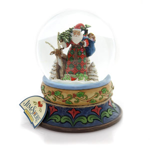 Jim Shore's Heartwood Creek Santa Waterball "Season of Giving"