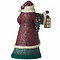 Jim Shore's Heartwood Creek Santa with Garland and Lantern "Walk In The Light"