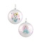 Disney Kurt S. Adler Princesses Glass Ornament Set/2