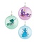 Disney Kurt S. Adler Princesses Glass Ornament Set/3