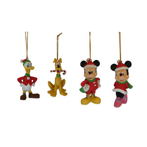 Disney Kurt S. Adler Mickey and Friends (HO)  Set/4