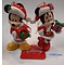 Disney Kurt S. Adler Mickey & Minnie (HO)  Set/2