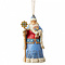 Jim Shore's Heartwood Creek Ukranian Santa Hanging Ornament (HO)