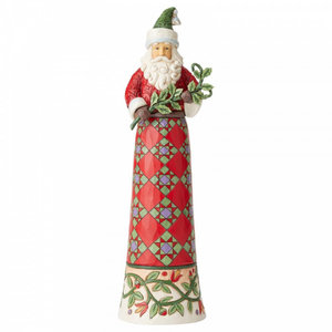 Jim Shore's Heartwood Creek Making Spirits Splendid (Tall Santa with Branch)