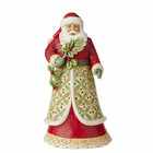 Jim Shore's Heartwood Creek Holly Jolly Holiday (Santa with Holly)