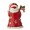 Jim Shore's Heartwood Creek Santa with Big Candy Cane (Mini)