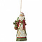 Jim Shore's Heartwood Creek Santa with Winter Scene  Hanging Ornament (HO)