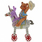 Button And Squeaky By Jim Shore Heigh Ho Squeaky (Button and Squeaky on Unicorn)