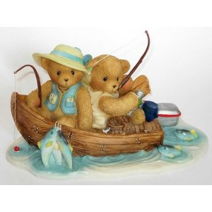 Cherished Teddies Fran & Hank "You're a perfect Catch"