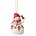 Jim Shore's Heartwood Creek Red and White Snowman Hanging Ornament (HO)