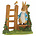 Peter Rabbit (Beatrix Potter) by Border Peter Rabbit on Wooden Stile