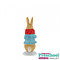 Peter Rabbit (Beatrix Potter) by Border Peter Rabbit in a Festive Scarf