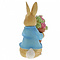 Peter Rabbit (Beatrix Potter) by Border Peter Rabbit Brings Flowers