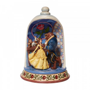 Disney Traditions Beauty and the Beast Diorama Dome