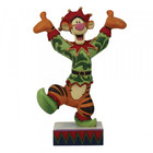 Disney Traditions Tigger Dressed as a  Christmas Elf