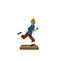 Tintin (Kuifje) Kuifje loopt blij rond (Relief)