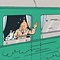 Tintin (Kuifje) Set van 8 Postkaarten Kuifje Train