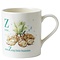 Peter Rabbit (Beatrix Potter) by Border Mug Beatrix Potter - Letter Z (Flopsy Bunnies Sleeping)