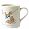 Peter Rabbit (Beatrix Potter) by Border Mug Beatrix Potter - Letter L Peter Rabbit With Plant