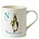 Peter Rabbit (Beatrix Potter) by Border Mug Beatrix Potter - Letter N (Benjamin)