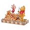 Disney Traditions Piglet and Pooh Autum Leaves