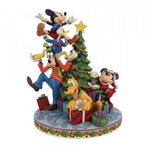 Disney Traditions FAB 5 Decorating The Tree