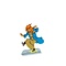 Tintin (Kuifje) Tintin steps on a banger  (Relief)