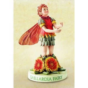 Flower Fairies Gailardia Fairy (on Base)