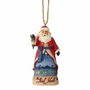 Jim Shore's Heartwood Creek The First Noel Santa Hanging Ornament (HO)