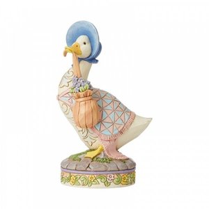 Peter Rabbit (Beatrix Potter)  By Jim Shore Jemima Puddle-Duck "Wearing a Shawl and a Poke Bonnet"