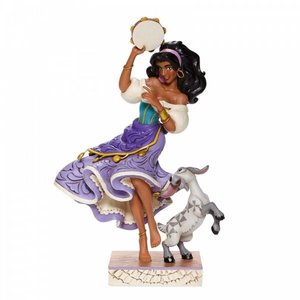Disney Traditions  Esmeralda & Djali  "Twirling Tambourine Player"