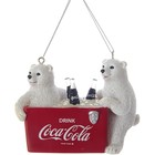 Coca Cola © 2 Polar Cubs with Coke Cooler (Hanging Ornament)