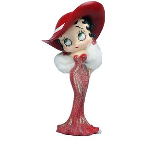 Fleischer Studios Betty Boop Madam Red Glitter Dress