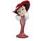 Fleischer Studios Betty Boop Madam Red Glitter Dress