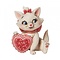 Disney Traditions Marie Heart (Mini)