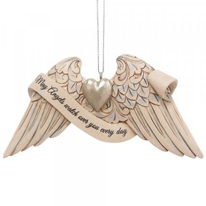 Jim Shore's Heartwood Creek May Angels Watch over You Every Day" Angel Wings (HO)