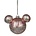 Disney Minnie Ears Shinning Pink Ornament
