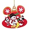 Disney Mickey, Minnie & Snowman 2D  (Hanging Ornament)