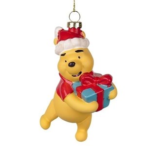 Disney Pooh Glass Ornament