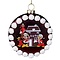 Disney Mickey Family Glass Ornament  Disc