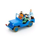 Tintin (Kuifje) Blauwe Jeep (Raket naar de Maan)