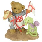Cherished Teddies George 'Chivalrous Saint Defender Of Faith'