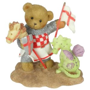 Cherished Teddies George 'Chivalrous Saint Defender Of Faith'