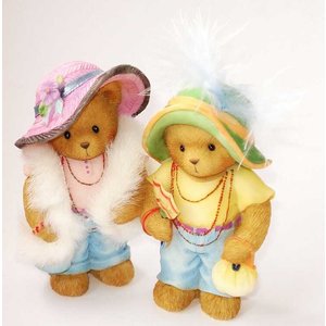 Cherished Teddies Kayla and Destiny