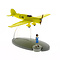 Tintin (Kuifje) Prototype aircraft C. 48 Jo, Zette & Jocko