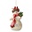 Jim Shore's Heartwood Creek Snowman with Cardinal Hanging Ornament (HO)