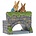 Peter Rabbit (Beatrix Potter) by Border Peter & Benjamin Bunny on the Bridge