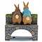 Peter Rabbit (Beatrix Potter) by Border Peter & Benjamin Bunny on the Bridge