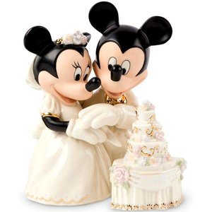 Disney Lenox Minnie's Dream Wedding Cake