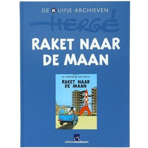 Tintin (Kuifje) Raket naar de maan  (Kuifje Archieven Album) NL